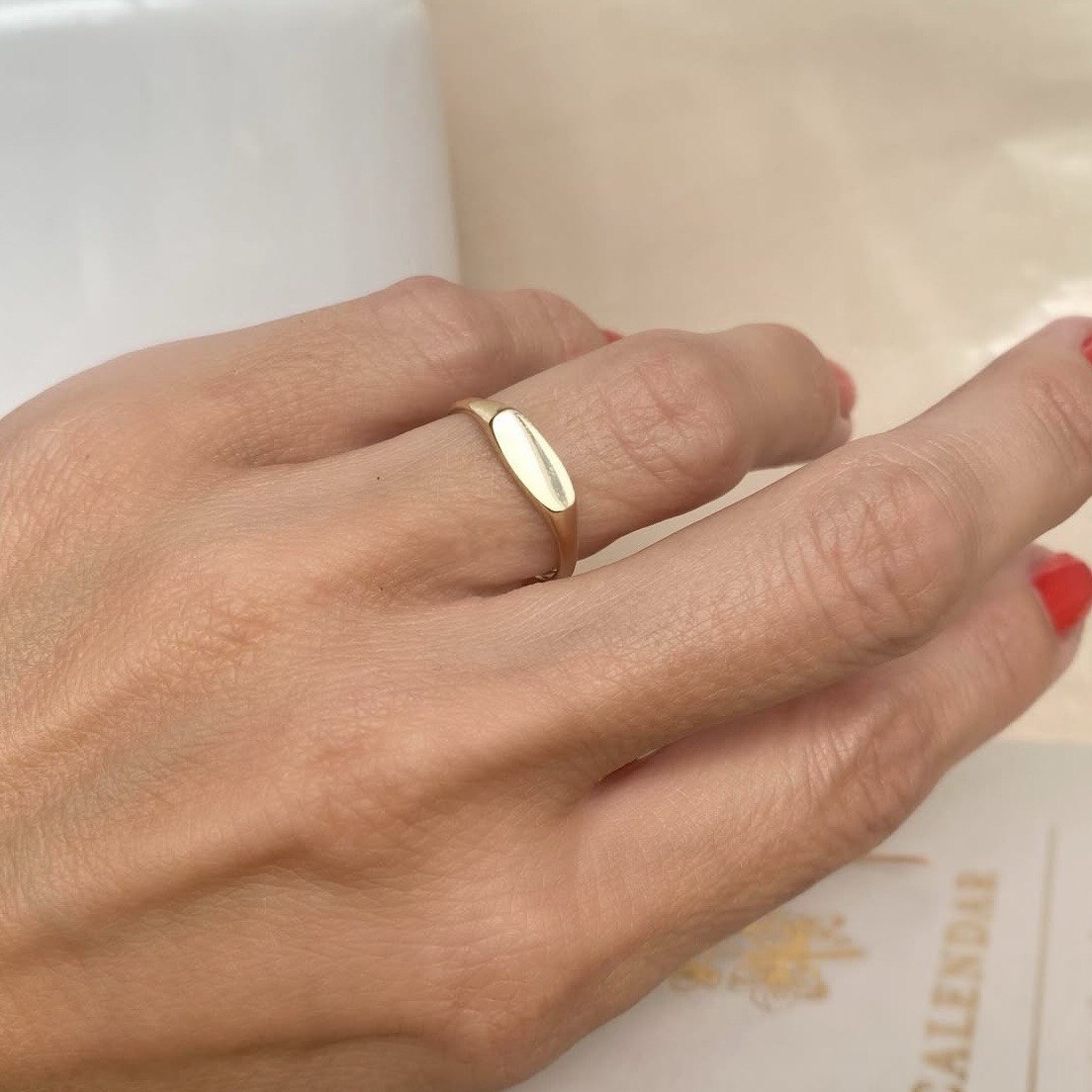 Feminine Signet Ring
