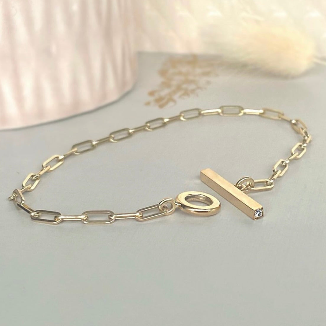 Paperclip armbånd