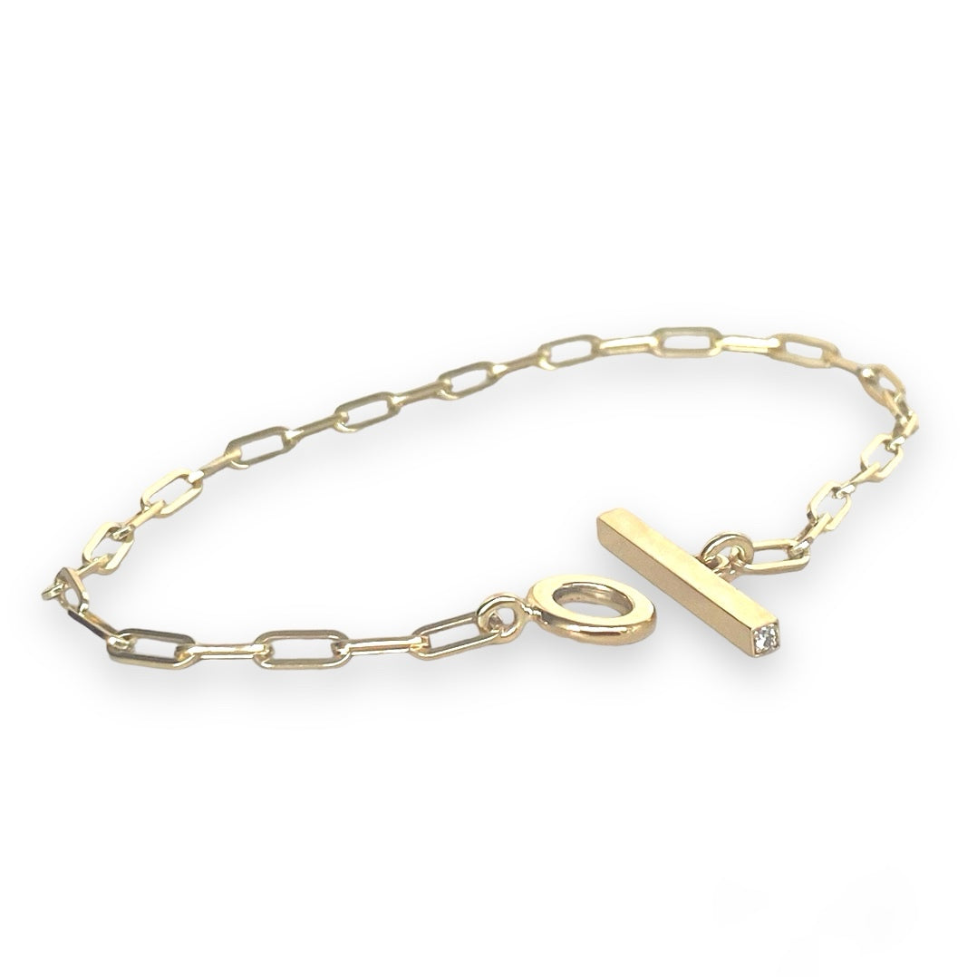 Paperclip armbånd