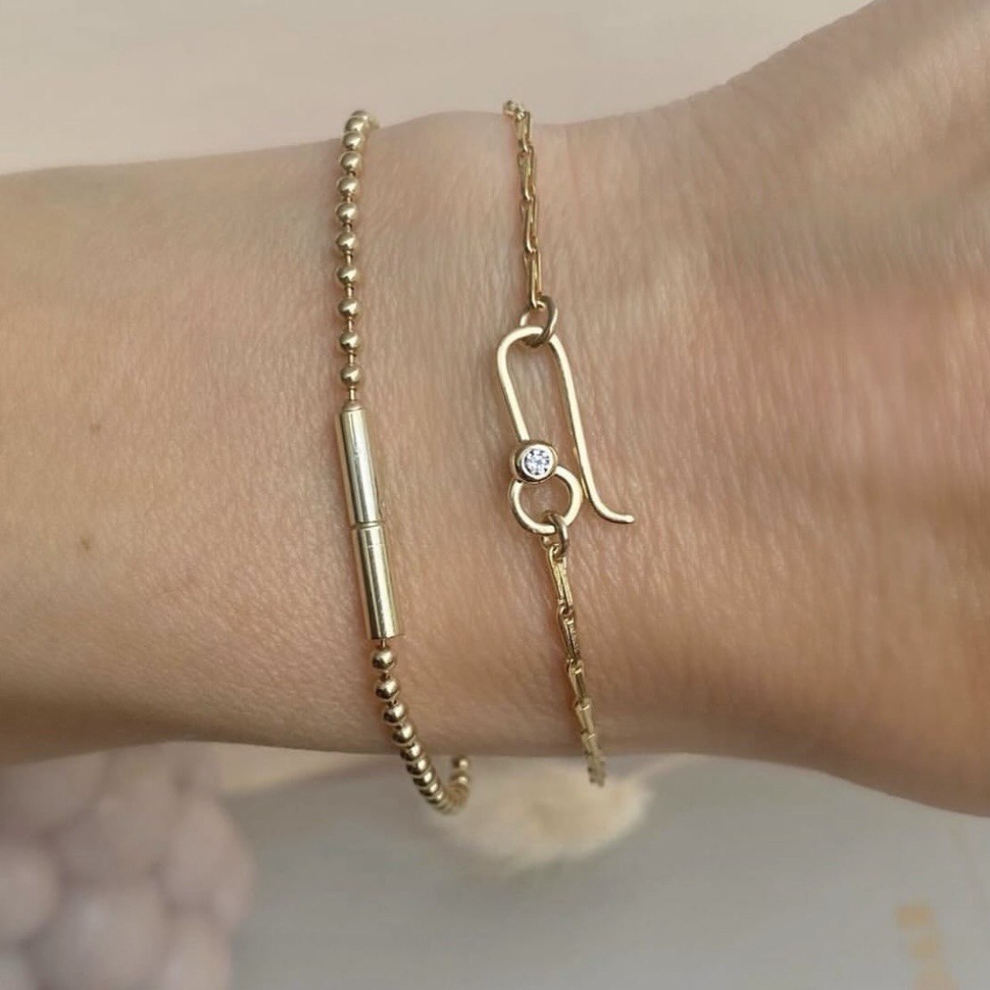 Diamond Lock Bracelet