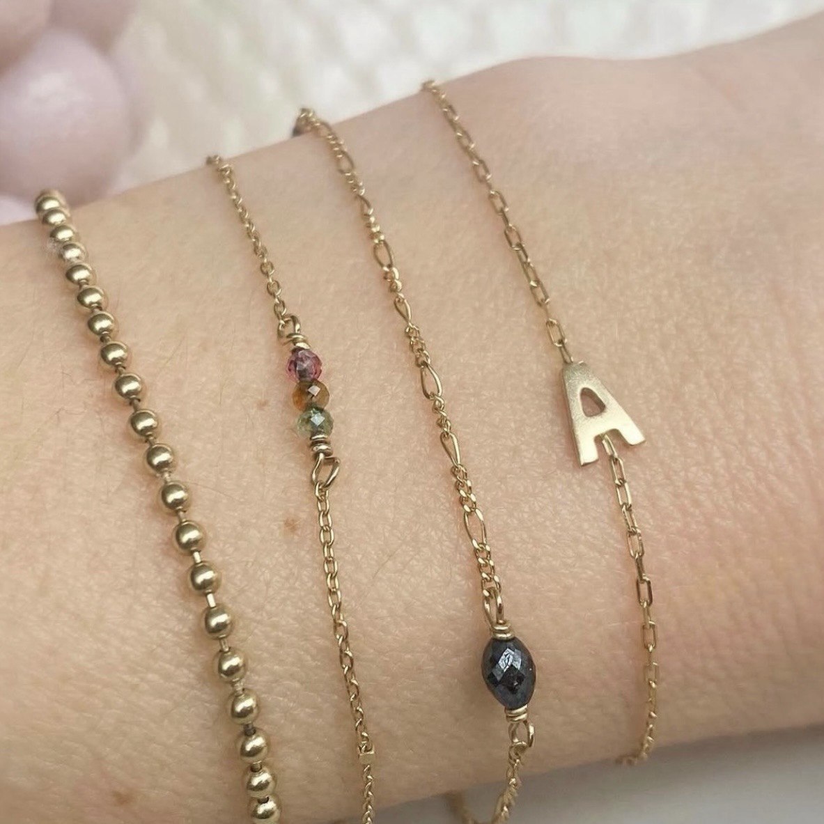 Simple and Personal Initial Bracelet