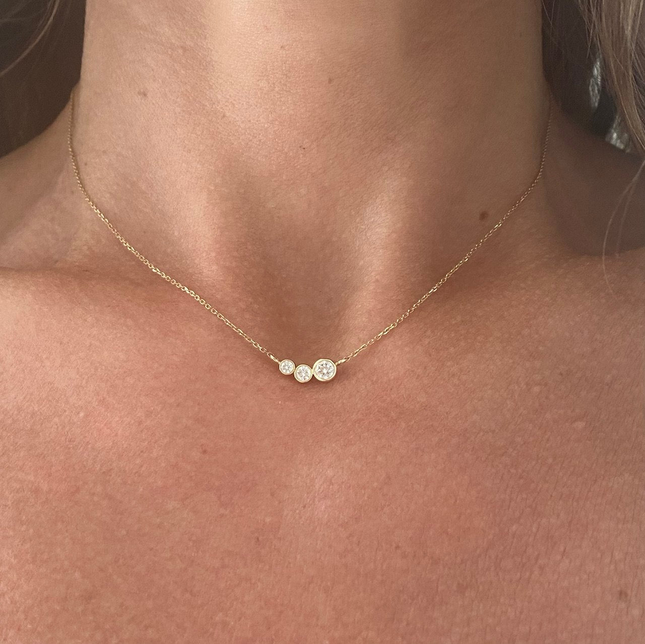 Graduated Diamond Necklace
