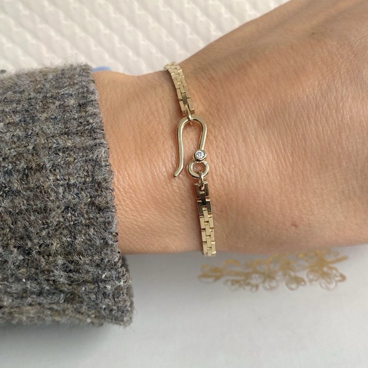 Gold Hook Clasp